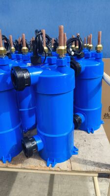 Heat Exchanger Shell and Tube Titanium Coil in Shell Aquarium Swimming Pool Fish Tank Evaporator Water Chiller