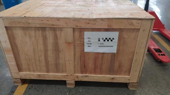 Ecoice  China Factory Industrial 3ton/3000kg/day/24h Flake Ice Maker Making Machine/ Commerical Ice Flake Plant Maker for Seafood