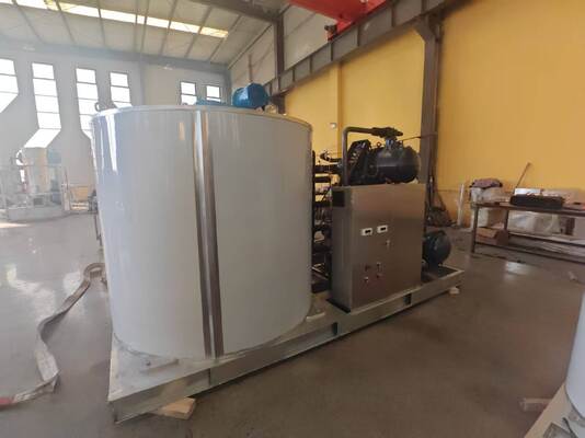 Ecoice 10 ton High reliable Long Service Life industrial Flake Ice Machine Ice Plant for  Fishery Industry Seafood