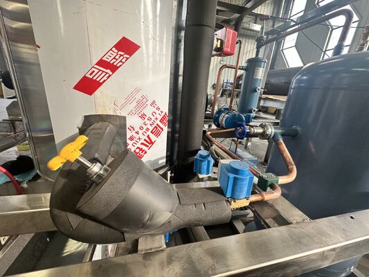 Ecoice Hot Sale 10 Tons Air/Water Cooling Flake Ice Machine Automatic fishery indusrtrial flake ice maker big fish boat ice making machine