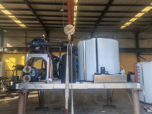 Ecoice 2026 12T cheap big new commercial industrial water Coolingflake  ice maker machine for sale