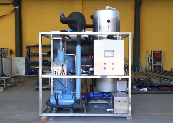 1 Ton Tube Ice Machine ,1000kg/Day, for Seafood & Ice Business
