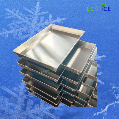 High Quality Eco Friendly Durable Food Grade Aluminum Alloy Bakery Baking Container for Fish Shrimp Freezing Tray