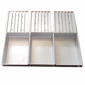 Full Size Recyclable Durable CE Certified Food Grade Rectangle Aluminum Frozen Seafood Container Freezing Tray With Lids