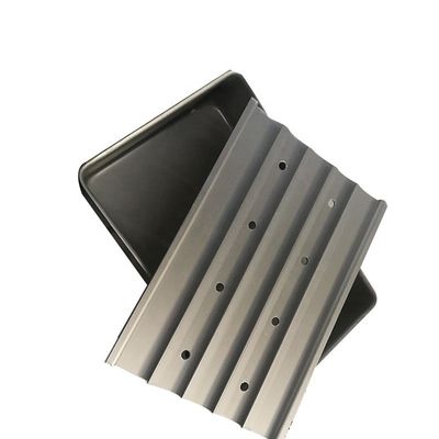 Full Size Recyclable Durable CE Certified Food Grade Rectangle Aluminum Frozen Seafood Container Freezing Tray