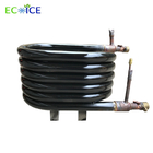 Spiral Double Copper Tube Heat Exchanger Manufacturer for Pool Heater Air Conditioner Air to Water Heating and Water Coo