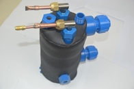 Titanium  evaporator heat exchanger for swimming pool heat pump