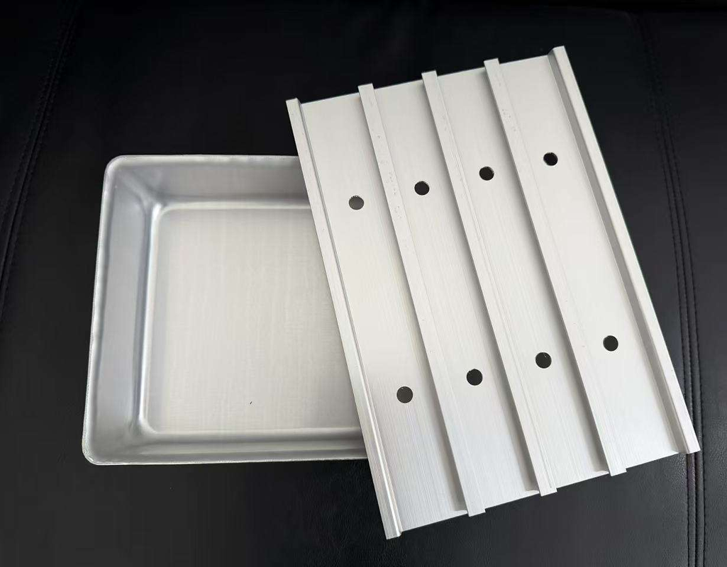 Factory Direct Hot Sale Customized New Design Non Stick Food Grade Recyclable Aluminum Alloy Container for Seafood Freezing Tray