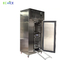 Anuncio publicitario frío del congelador del congelador de la placa de aire 300L del congelador compacto del soplo con las carretillas proveedor